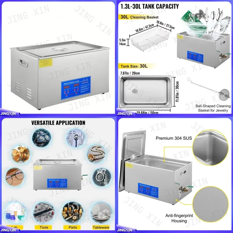 Custom for Digital Ultrasonic  - đánh giá và giá Ultrasonic Cleaner 30L Industrial