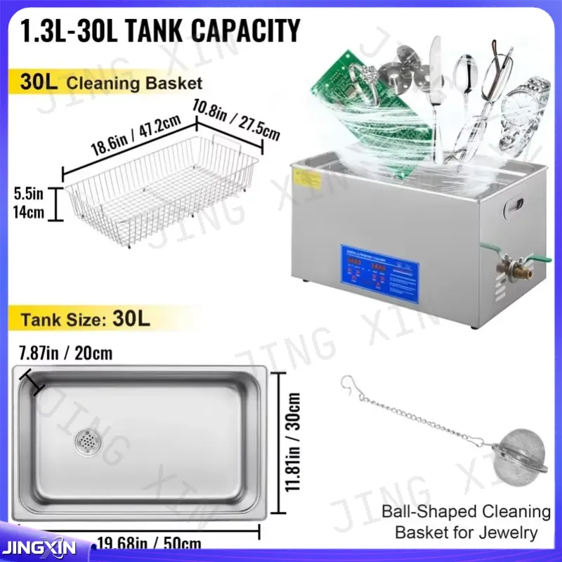 Custom for Digital Ultrasonic  - đánh giá và giá Ultrasonic Cleaner 30L Industrial