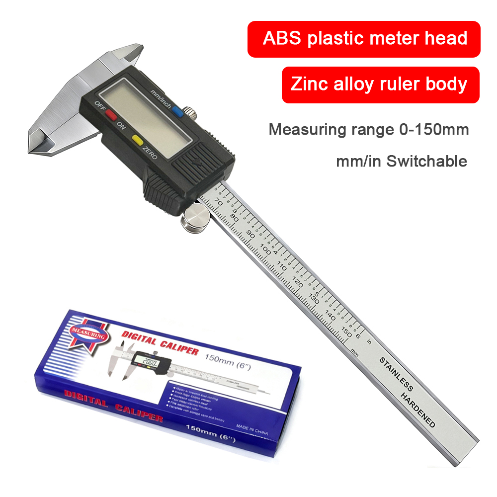 0-150mm Zinc Alloy Digital Cal - đánh giá và giá Digital Caliper 150Mm Stainless Steel