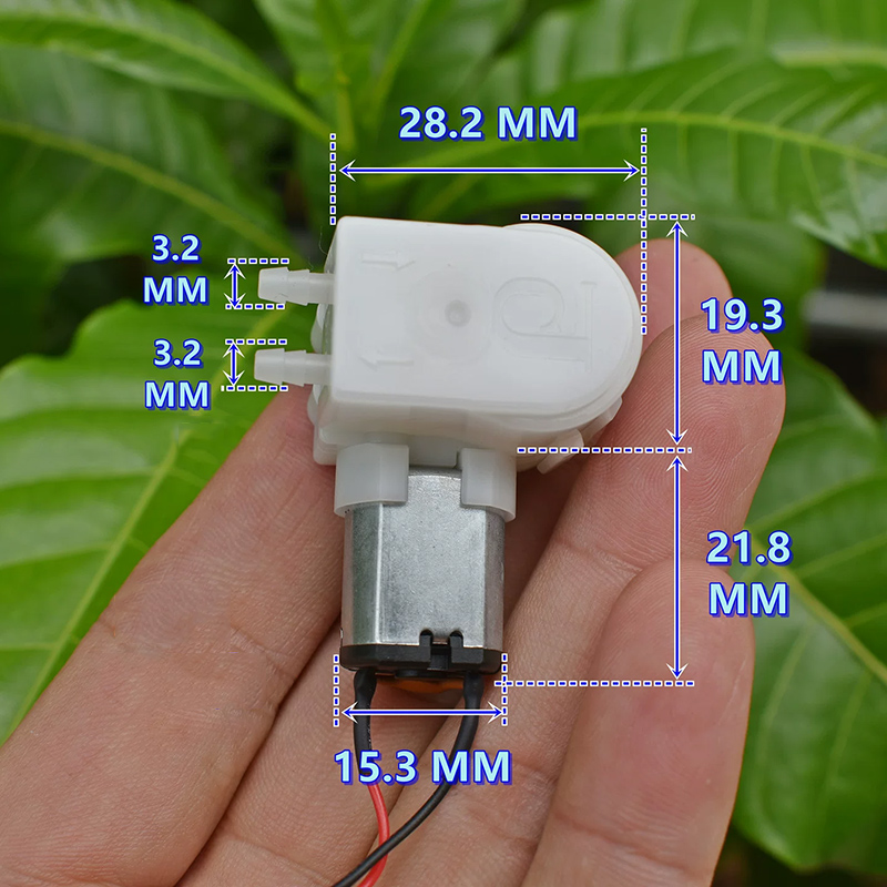 CJLP19-CA12B DC 12V Small Flow - đánh giá và giá Mini Peristaltic Pump 12V