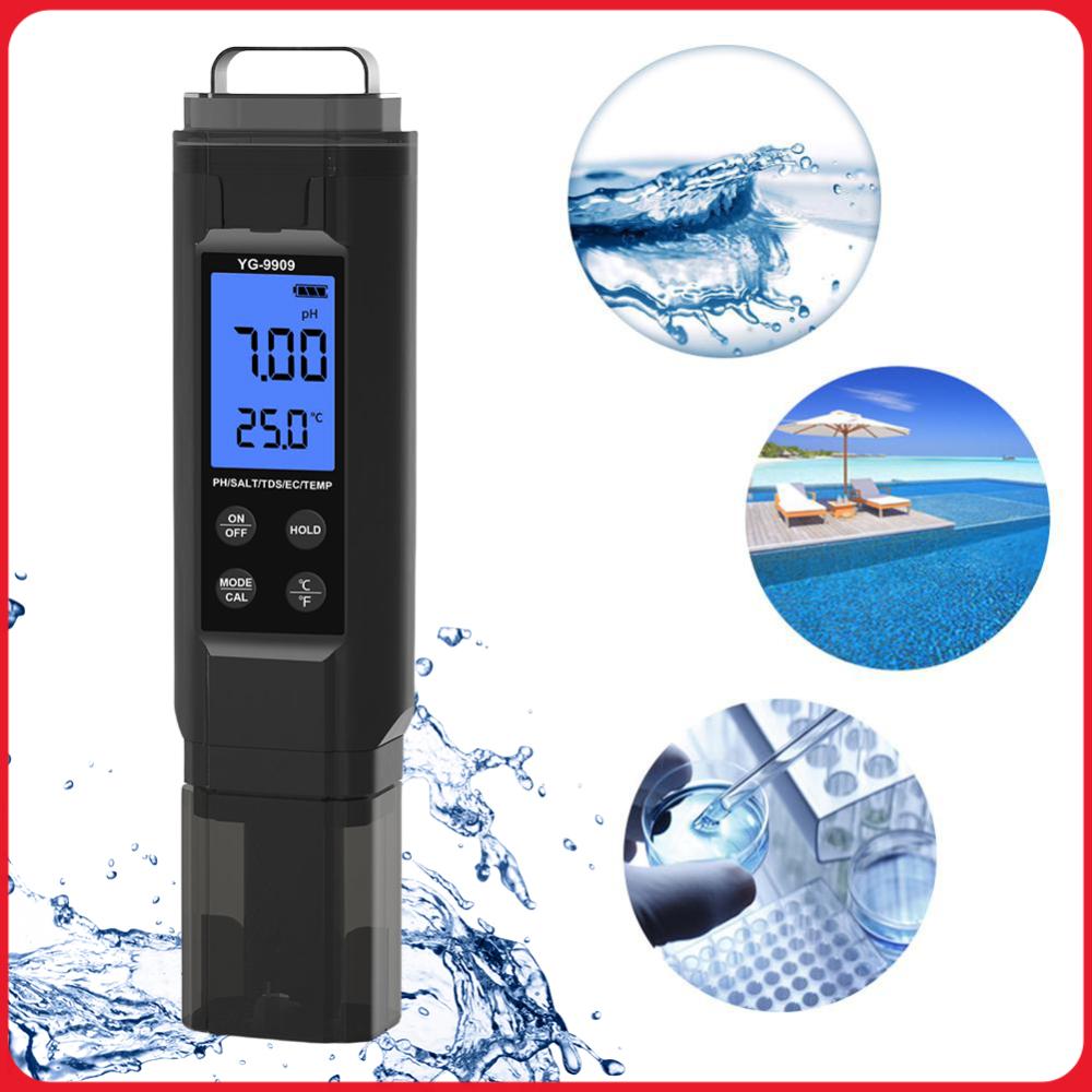 5 in 1 Digital Water Quality T - đánh giá và giá Ph Meter Digital Water Tester