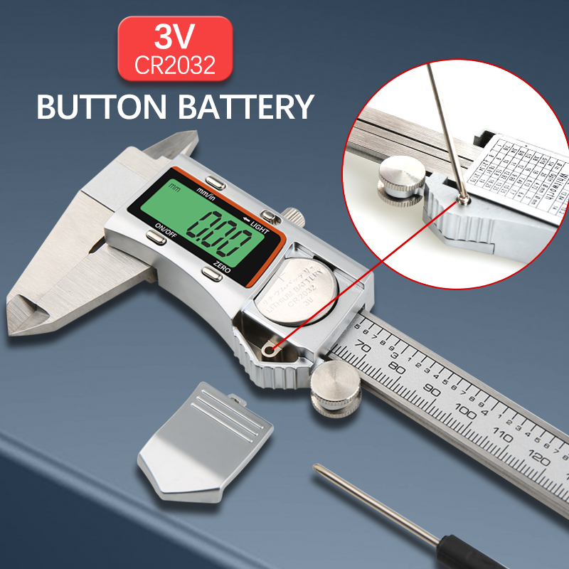 150mm Backlit Digital Caliper  - đánh giá và giá Digital Caliper 150Mm Stainless Steel