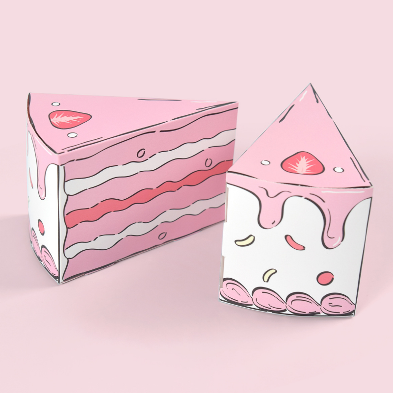 Triangular Cake Shaped Paper G - đánh giá và giá Packaging